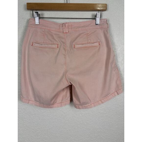 by Anthropologie Women’s Shorts Pink Sz 26 Minimalist Preppy Basic Brunch Staple - Picture 2 of 7